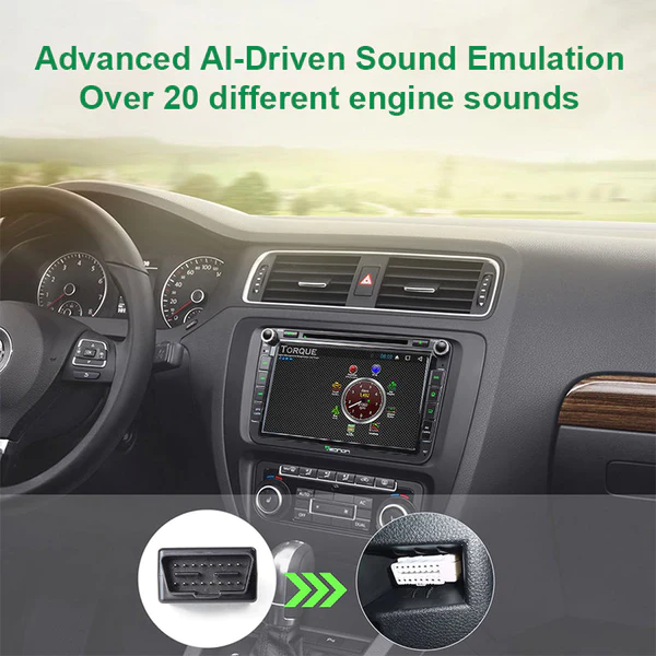 Fivfivgo™ Intelligent Car Sound Modifier & Fault Detector