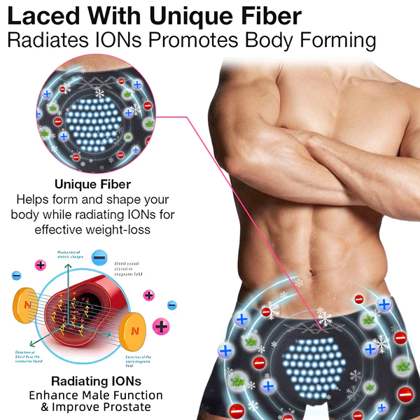 Fivfivgo™ Ion Ice Silk Men's Functional Briefs