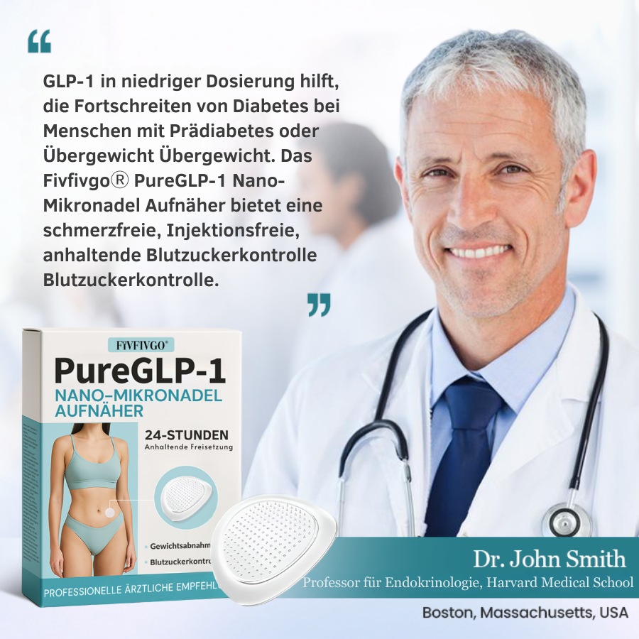 🌟2025 Durchbruch🌟 Fivfivgo® PureGLP-1 Nano Mikronadel-Aufnäher