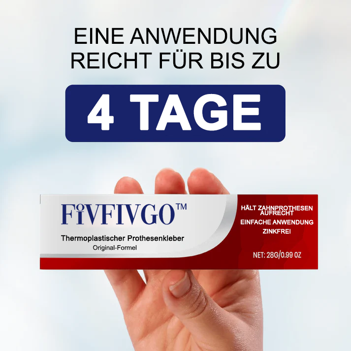 Fivfivgo™ Thermoplastischer Prothesenkleber