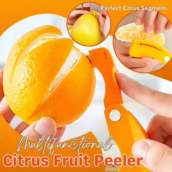 Multifunctional Citrus Fruit Peeler