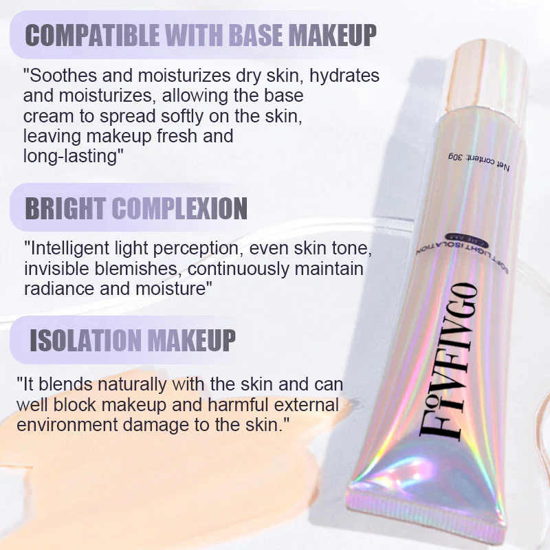 Fivfivgo™ Serum Foundation with Sensitive Skin Cream & Pro Angled Brush🎀