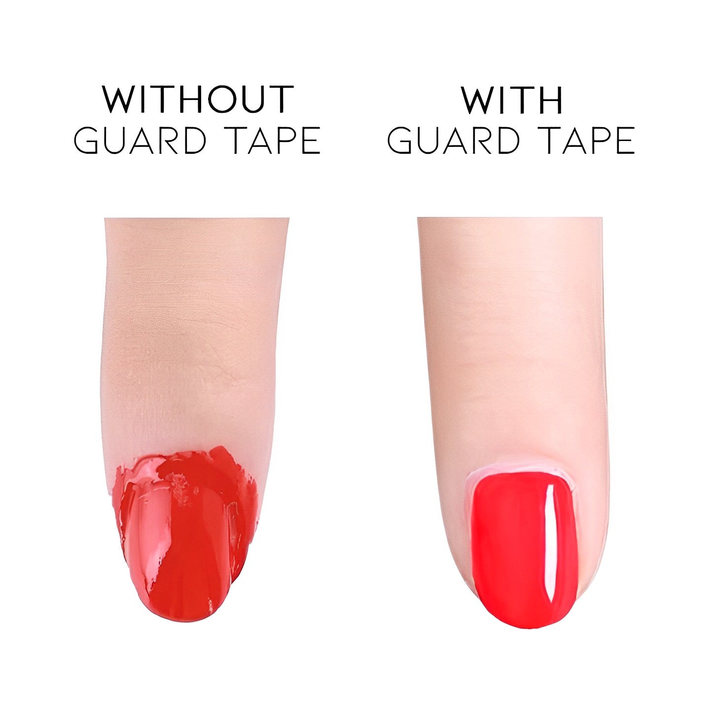 Reusable Nail Polish Guard Tape Nail Every Day And Night 