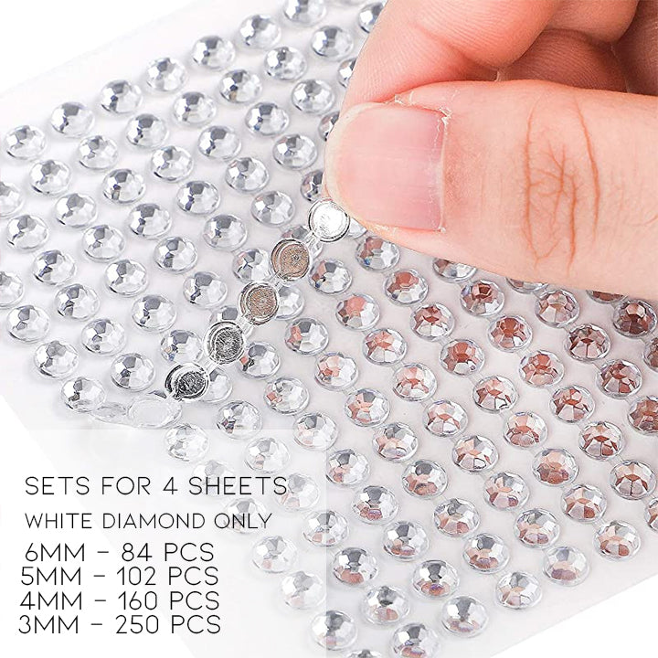 Self-Adhesive Hair/Body/Face Diamond Costumes & Accessories Every Day And Night 