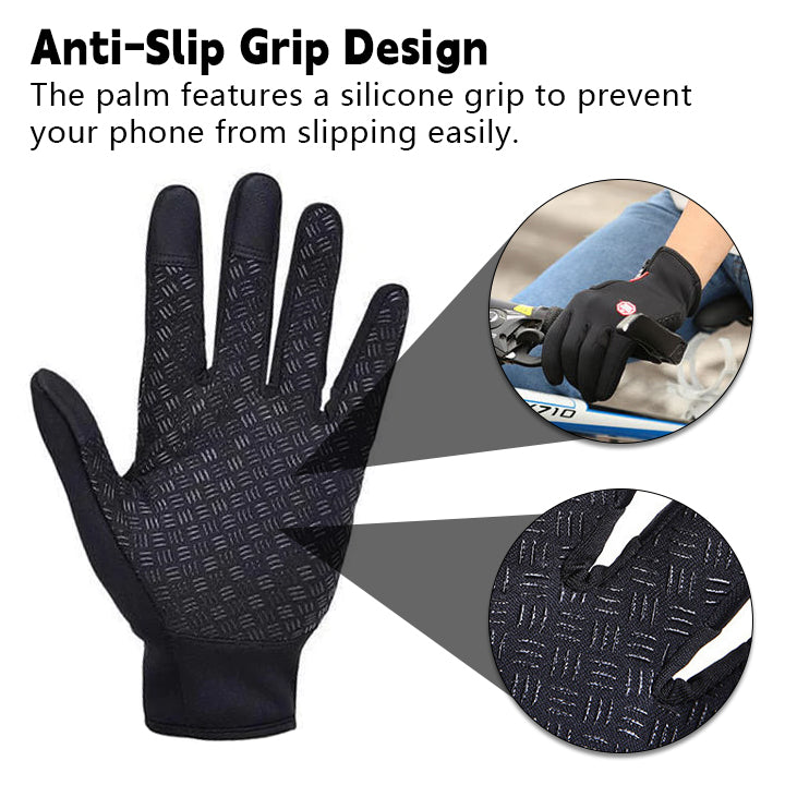Fivfivgo™ Gants thermiques d'hiver - écran tactile étanche