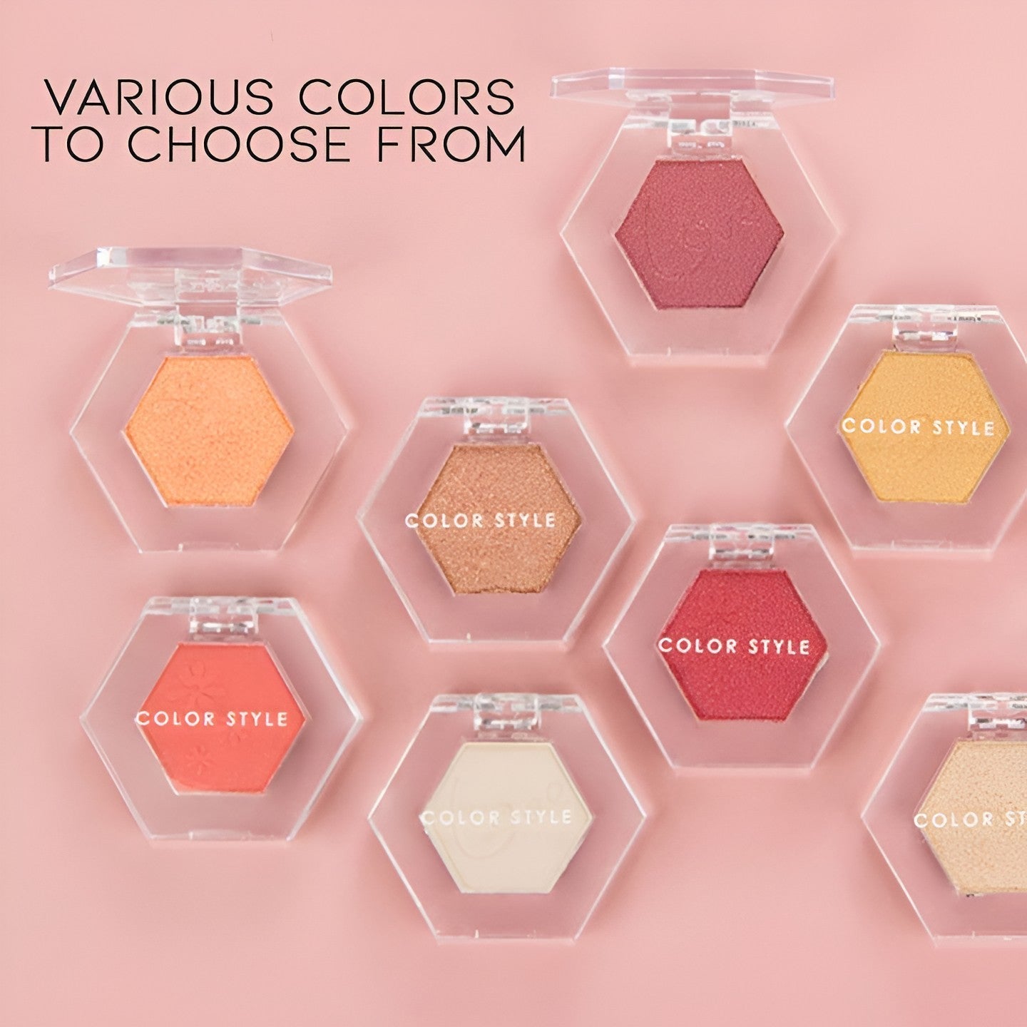 Single Shade Multi-Use Glitter Eyeshadow Make-up Every Day And Night 