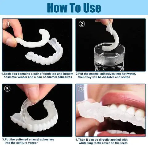 Fivfivgo™ Premium Custom Silicone Denture Set Dual