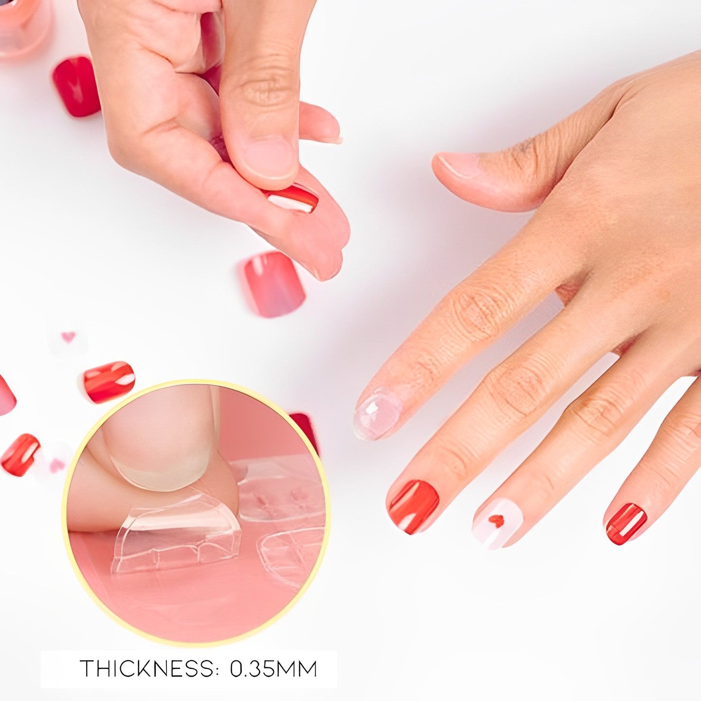 Ultra Thin SuperStick False Nails Adhesive Tabs Nail Every Day And Night 