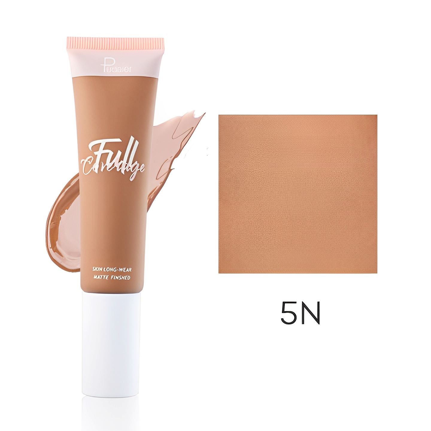 12HRS Full Coverage Oil Control Foundation Make-up Every Day And Night 5N 