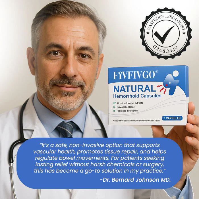 Fivfivgo® Natural Hemorrhoid Capsules