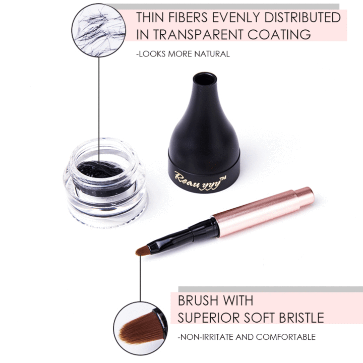 3D Eyebrows Extension Fiber Gel