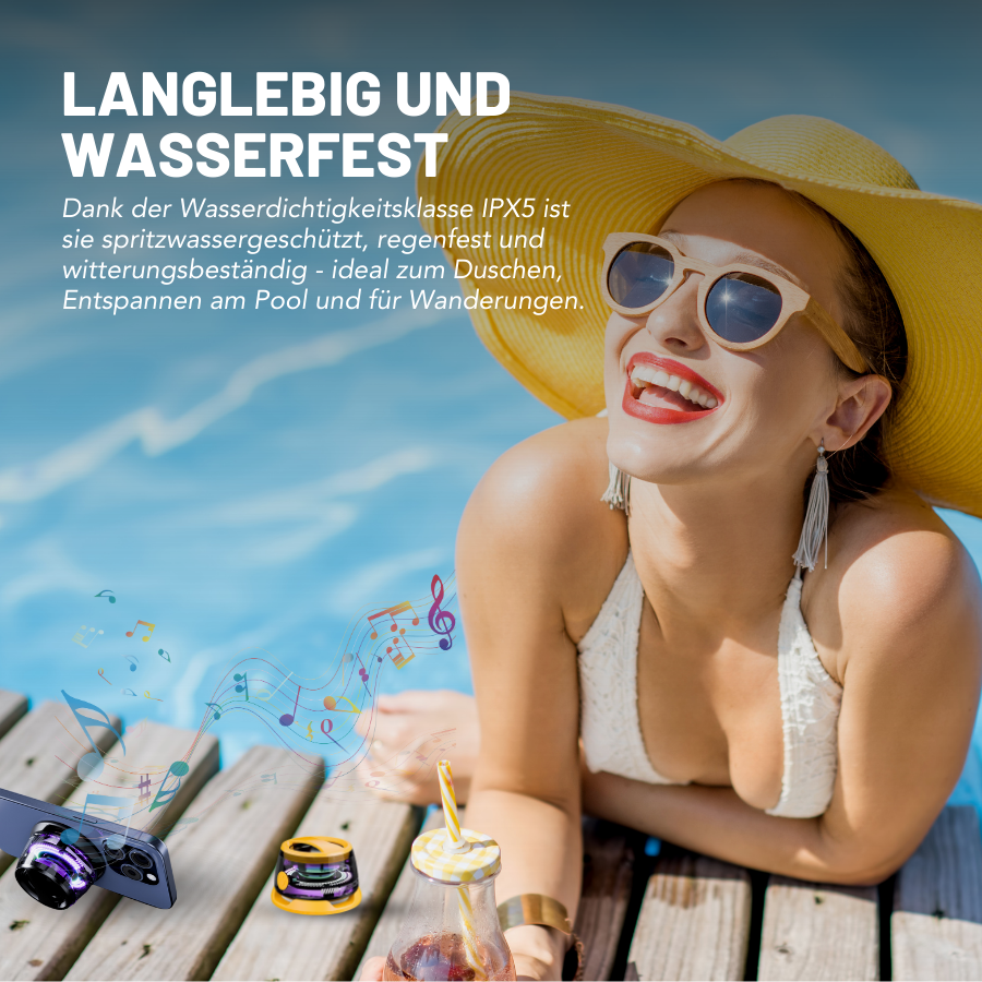 G2000 Wasserdichter Magnet-Lautsprecher