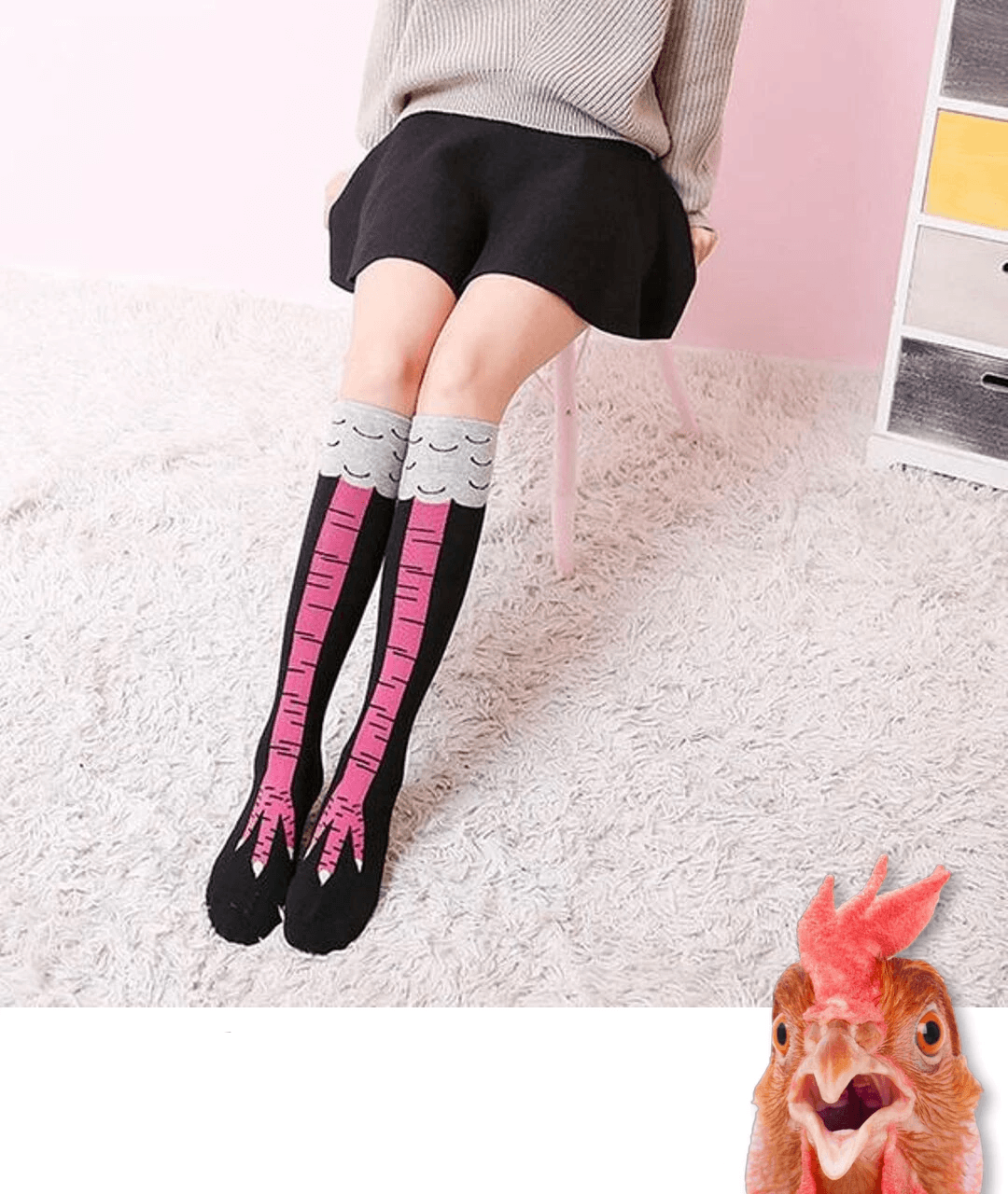 Original Chicken Feet Socks