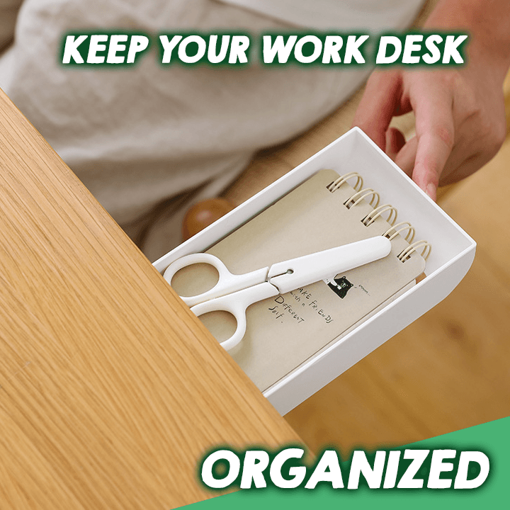 Stick On Hidden Under Table Drawer