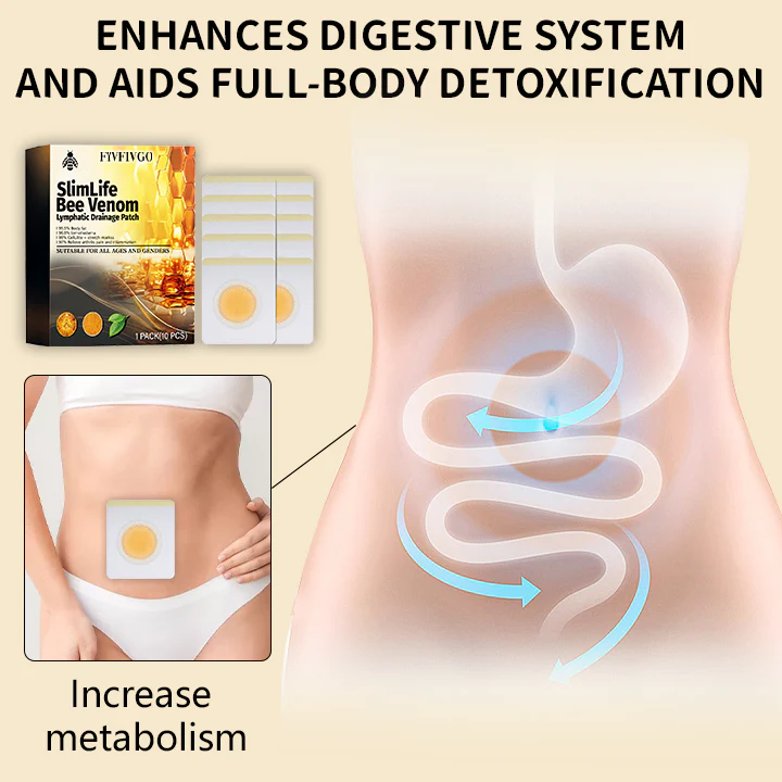 Fivfivgo™ SlimLife Bee Venom Lymphatic Drainage Patch