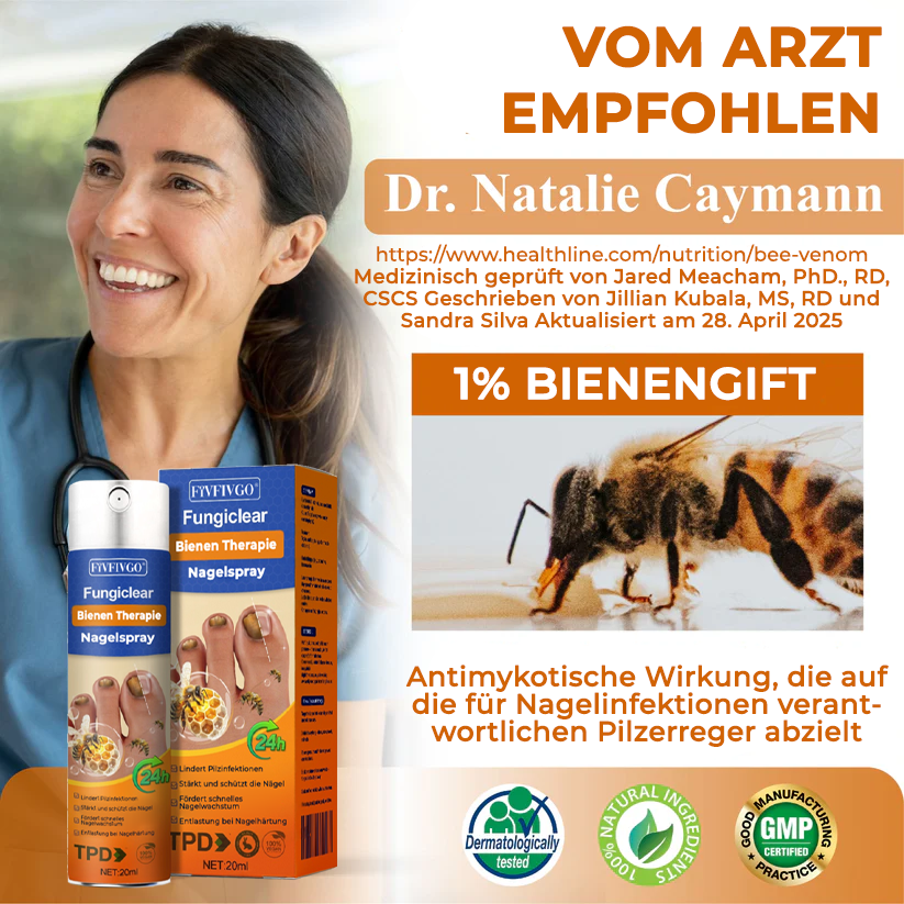 Fivfivgo® Fungiclear Bienen Therapie Nagelspray