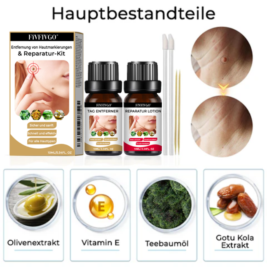 Fivfivgo® Entfernung von Hautmarkierungen & Reparatur-Kit