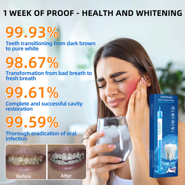 Fivfivgo™ Protéine de cartilage de requin Restauration dentaire et orale GE