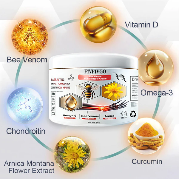 Fivfivgo™ Bee Venom Bunion Relief Cream