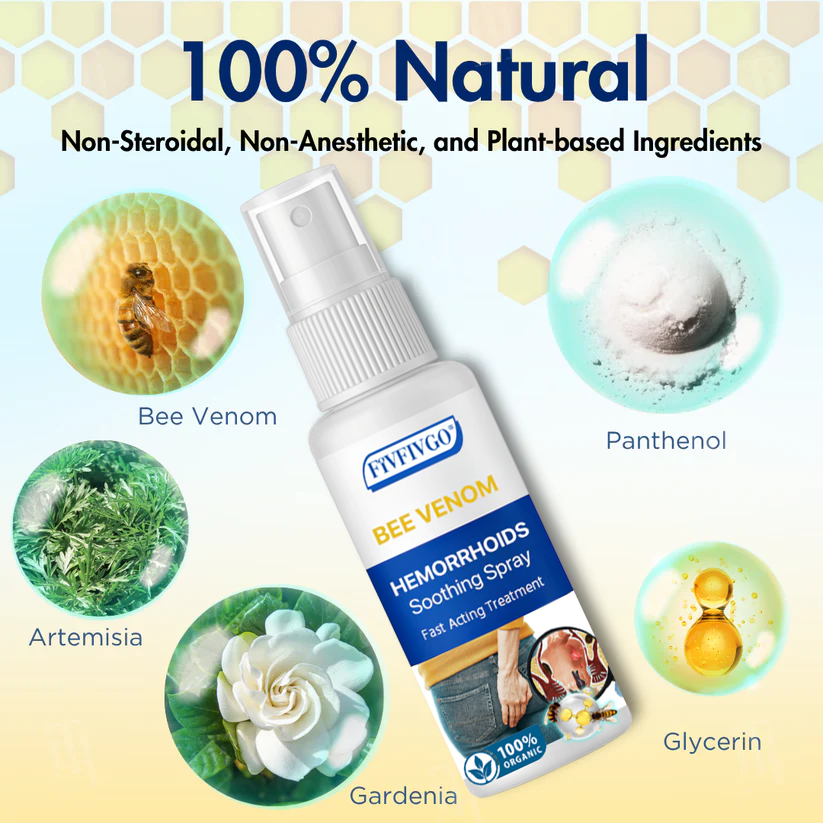 Fivfivgo® Bee Venom Hemorrhoids Soothing Spray