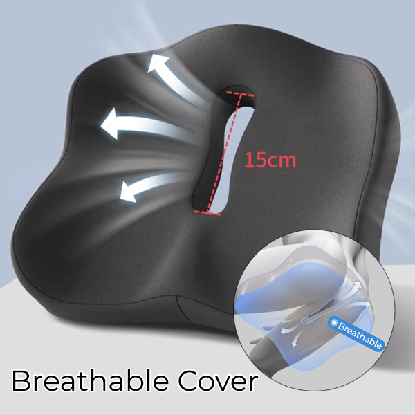 Ergonomic Memory Foam Seat Cushion