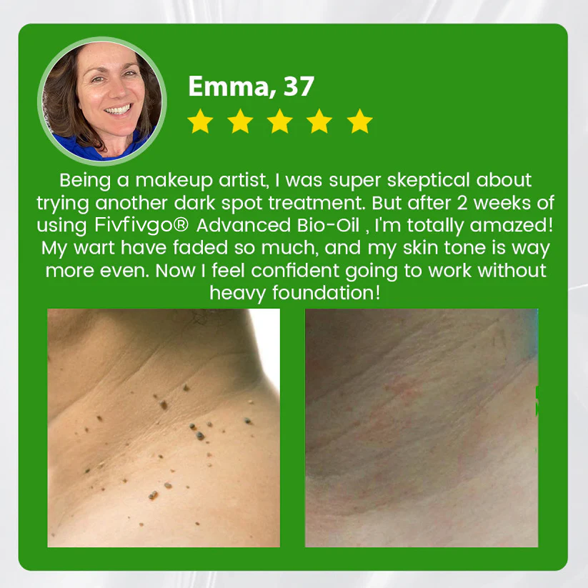 ✅Official Store: Fivfivgo® Advanced Bio-Oil Mole & Spot Corrector