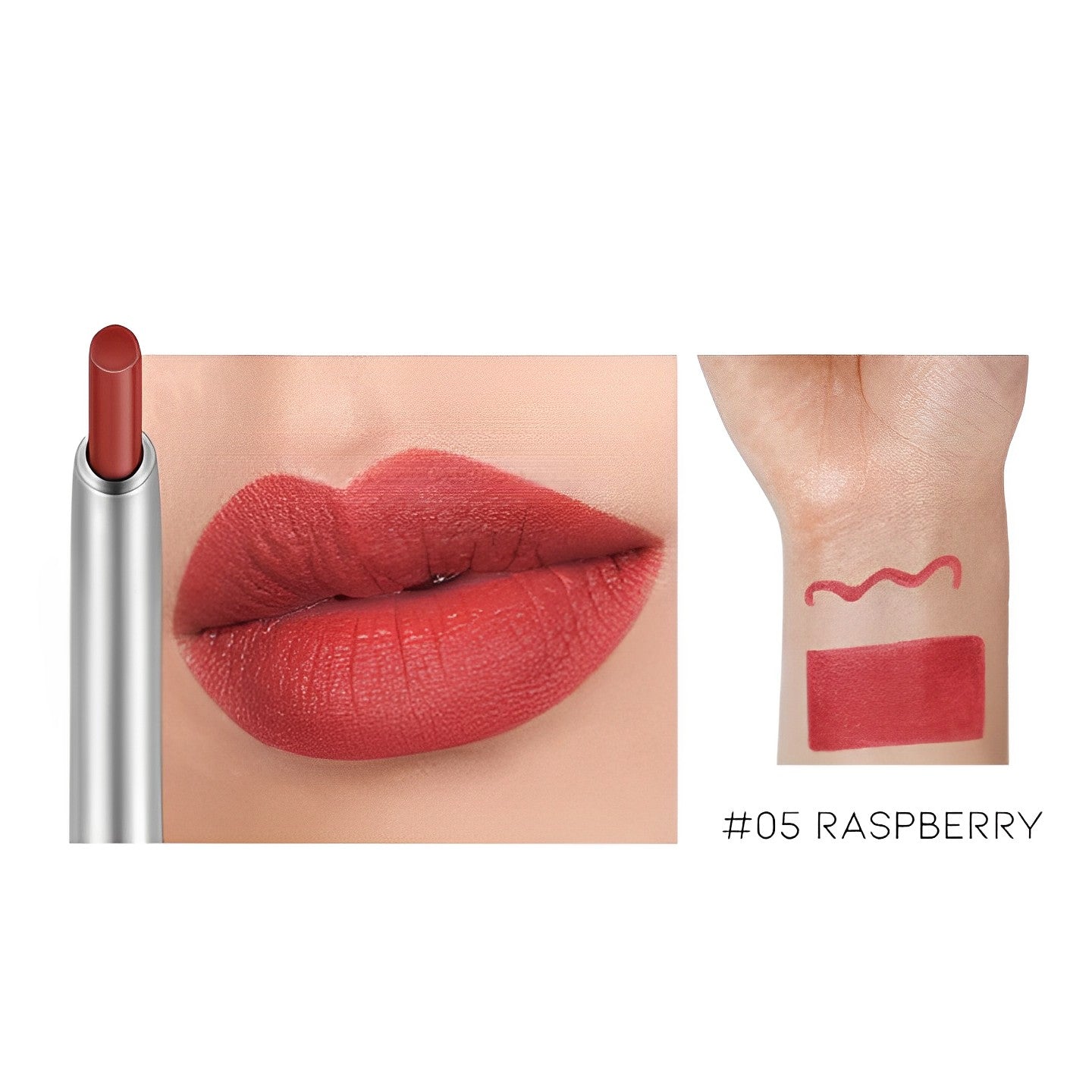 Multi-Use Waterproof Lipliner Lipliner Every Day And Night #05 Raspberry 1 pc 
