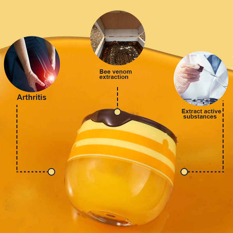 Fivfivgo™ Bee Venom Pain and Bone Healing Cream (New Zealand Bee Extract - Specialized for orthopaedic conditions and arthritis pain)