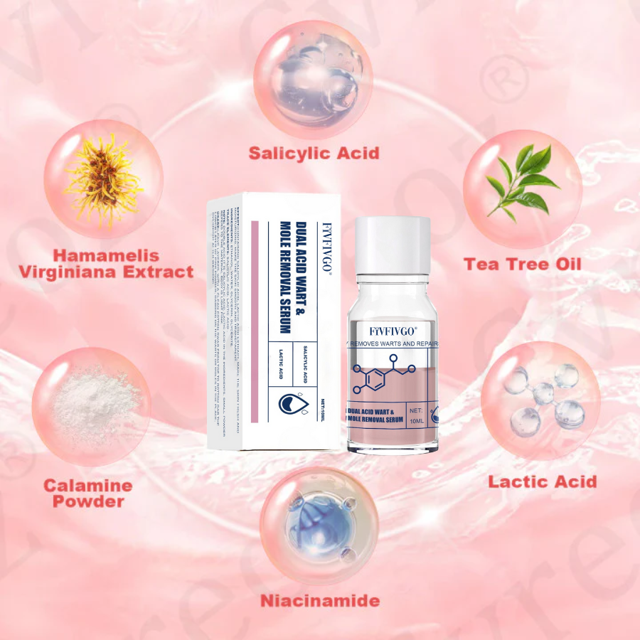Fivfivgo® Dual Acid Wart & Mole Removal Serum