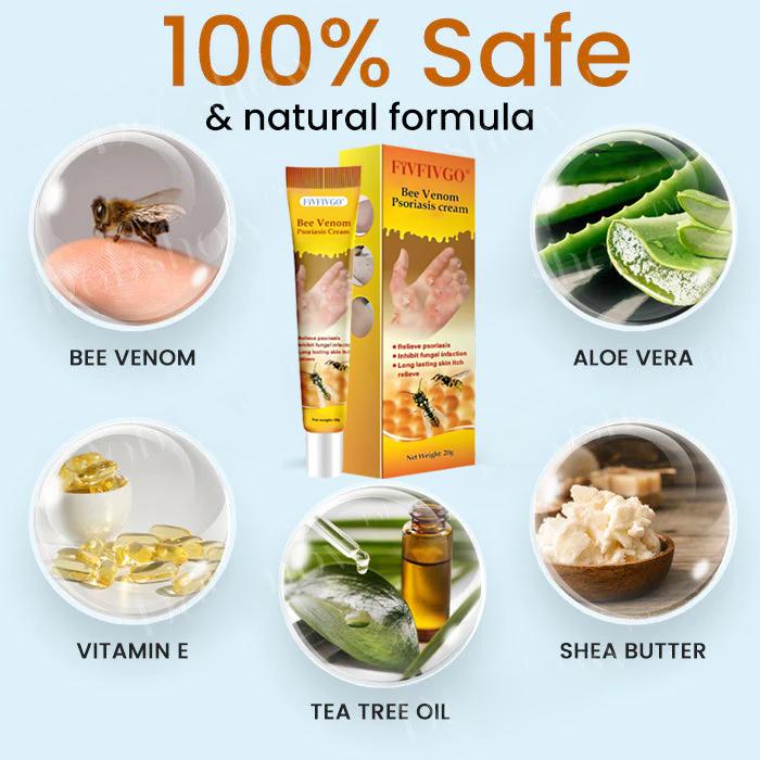 Fivfivgo® Bee Venom Psoriasis Cream