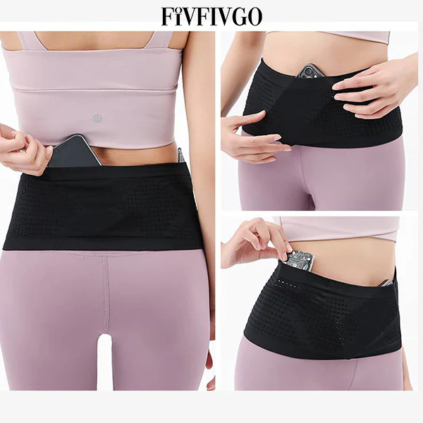 Fivfivgo™ Unsichtbare elastische Outdoor-Lauf-Gürteltasche