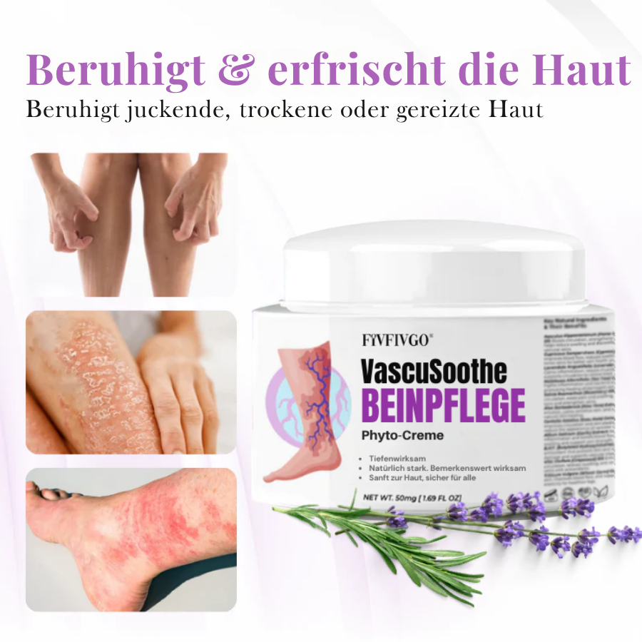 Fivfivgo® VascuSoothe Beinpflege Phyto-Creme