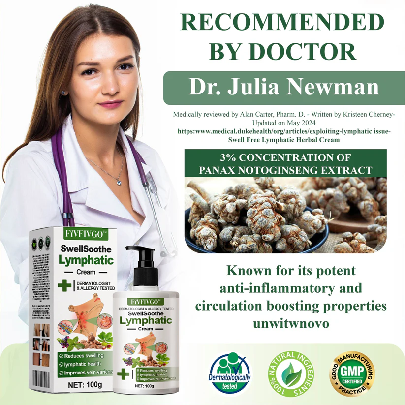 Fivfivgo™ SwellSoothe Lymphatische Creme