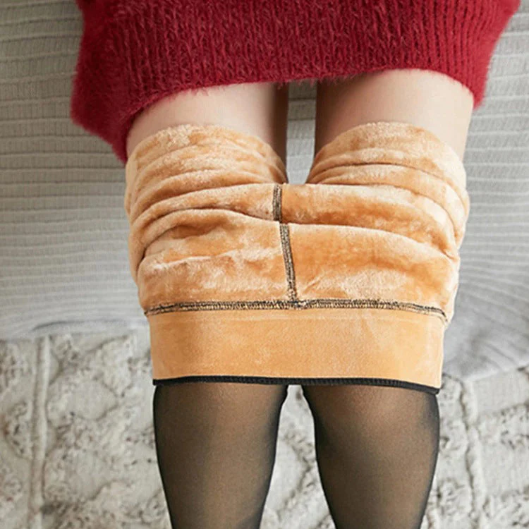 Fivfivgo™ Winter Fleece Translucent Tights
