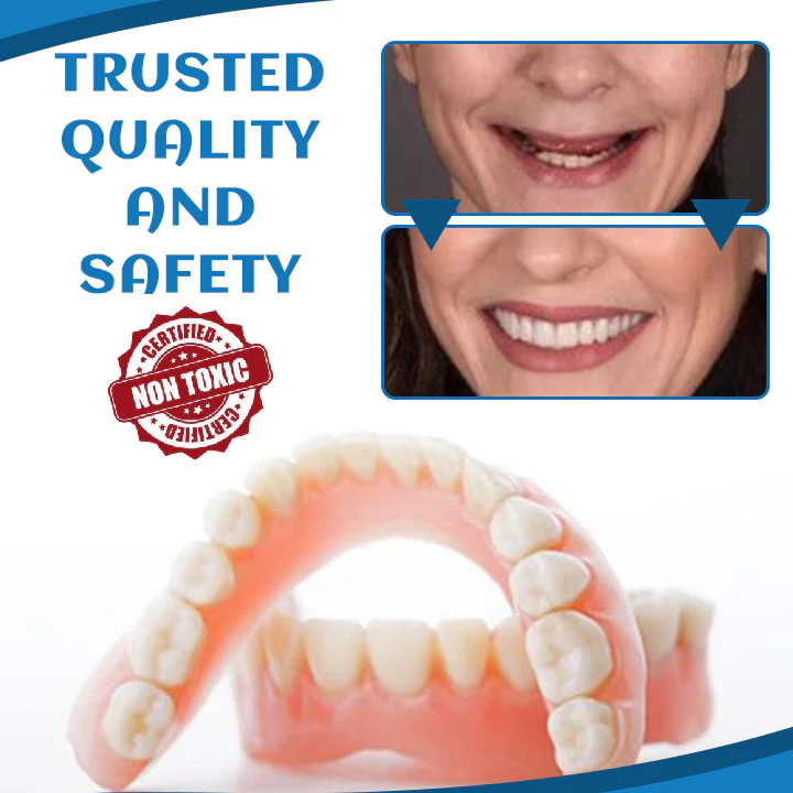 Fivfivgo™ Seamless Smile Silicone Denture Kit
