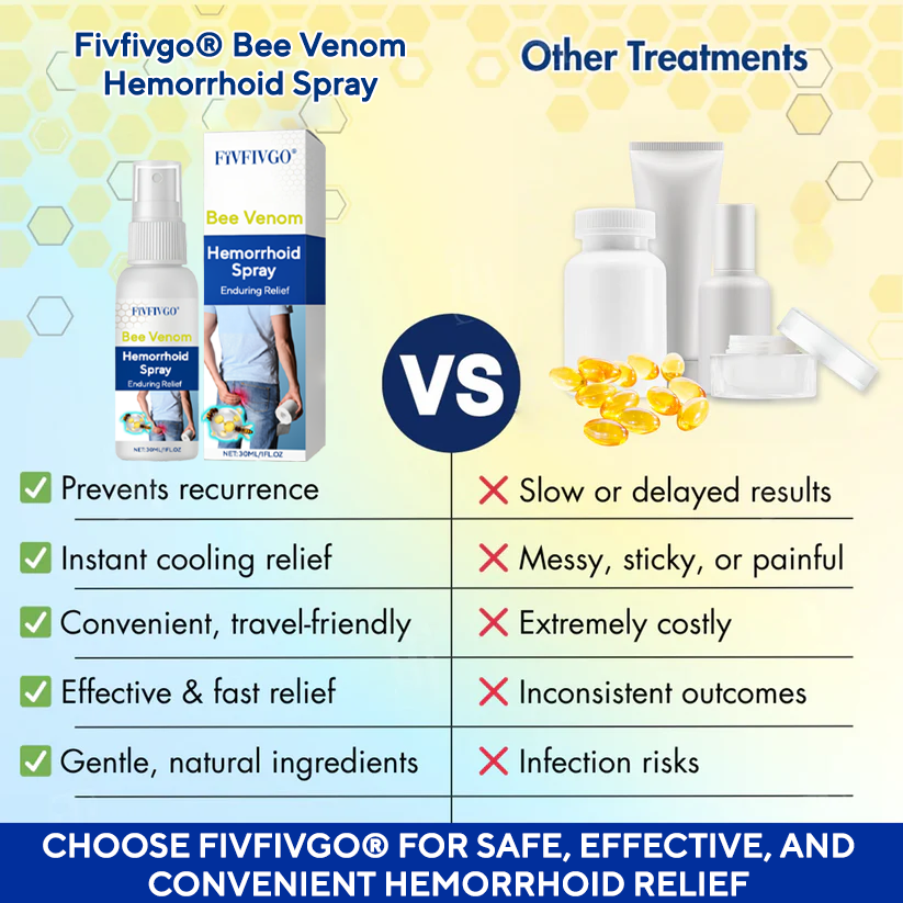 Fivfivgo® Bee Venom Hemorrhoid Spray