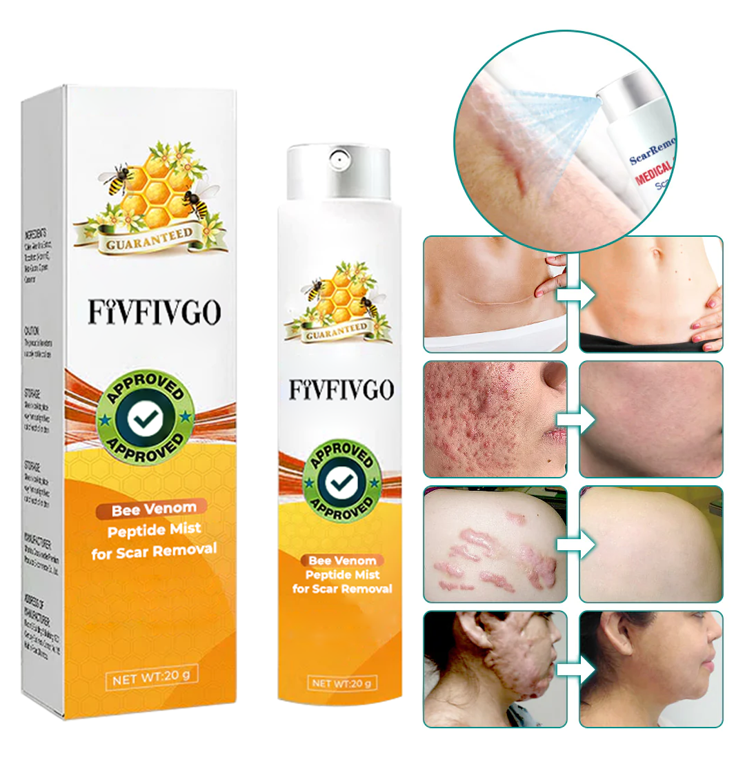 Fivfivgo™ Brume de peptides de venin d’abeille pour l’élimination des cicatrices