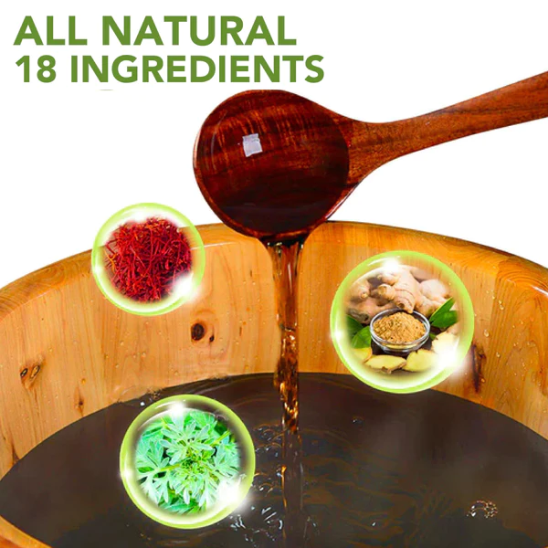 Fivfivgo™ DetoxingHerbs puhdistavat jalkaliotushelmet