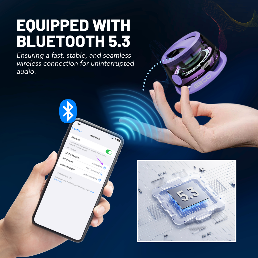 G2000 Waterproof Magnetic Speaker