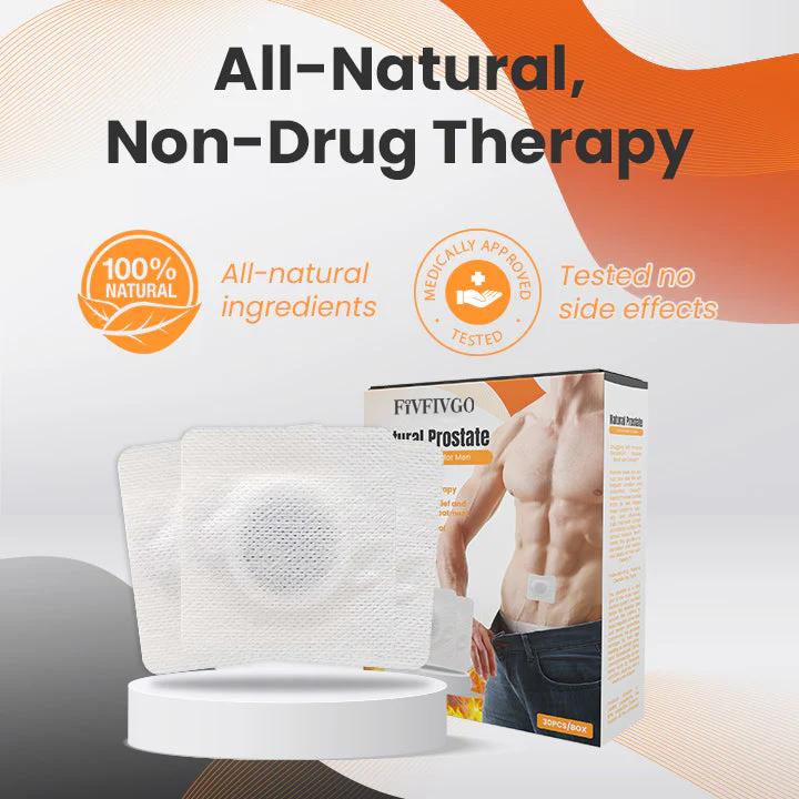 Fivfivgo™ Natural Prostate Comfort Patch for Men