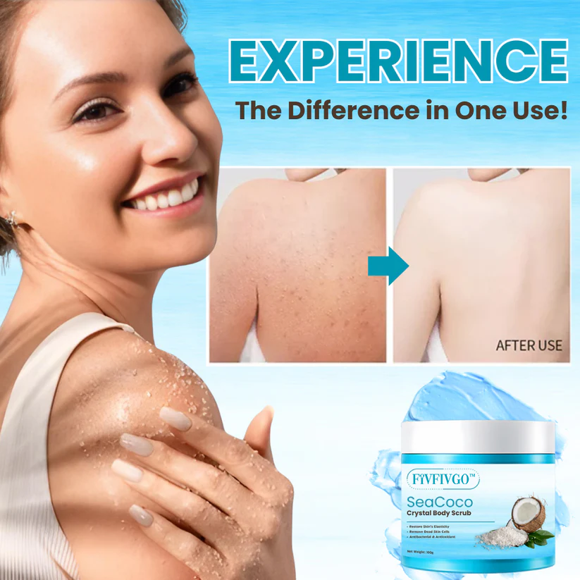 Fivfivgo™ SeaCoco Crystal Body Scrub (Recommended by Aesthetician)