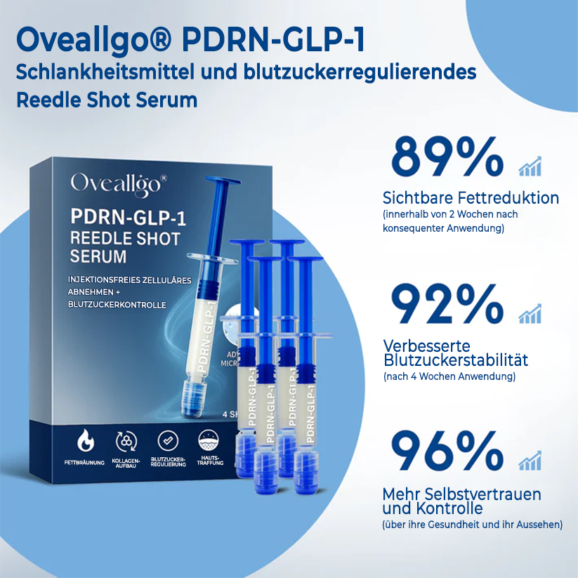 Oveallgo® PDRN-GLP-1 Schlankheitsmittel und blutzuckerregulierendes Reedle Shot Serum