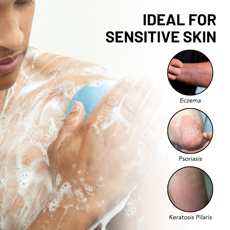 Silicone Flat Body Scrubber