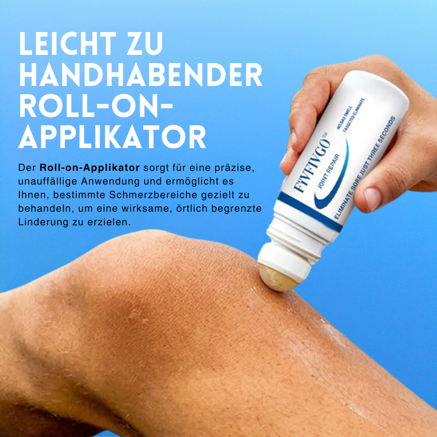 Fivfivgo™ Gelenke & Muskeln Natürliches Relief Roll-On bei chronischen Schmerzen, Entzündungen und Schwellungen