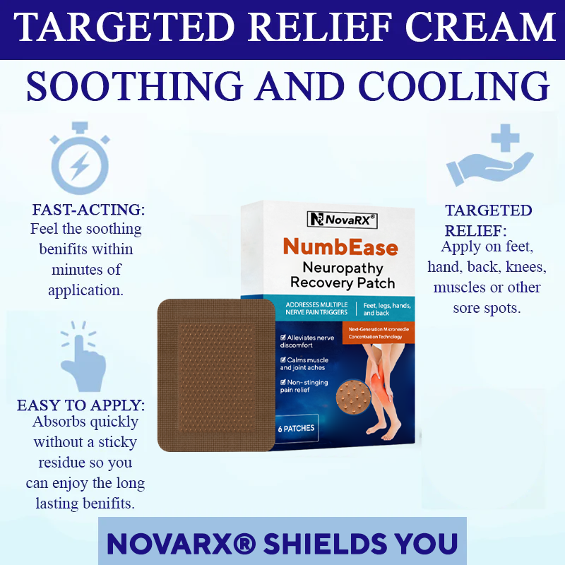 NovaRX® NumbEase Neuropathy Recovery Patch