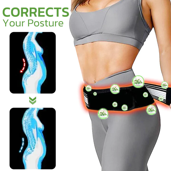 Fivfivgo™ Mugwortswrap Health Lower Back Pain Support Belt