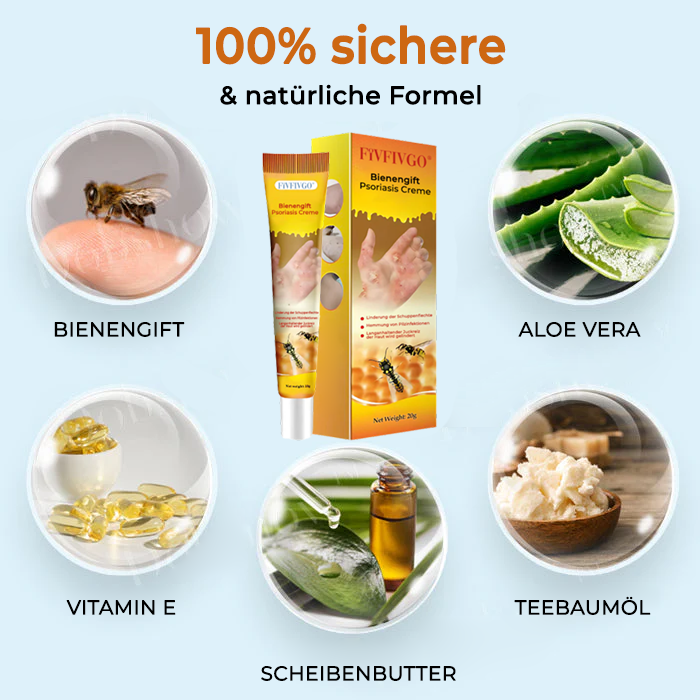 Fivfivgo® Bienengift Psoriasis Creme