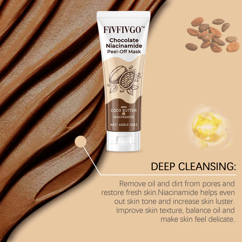 Fivfivgo™ Chocolate Niacinamide Peel-Off Mask