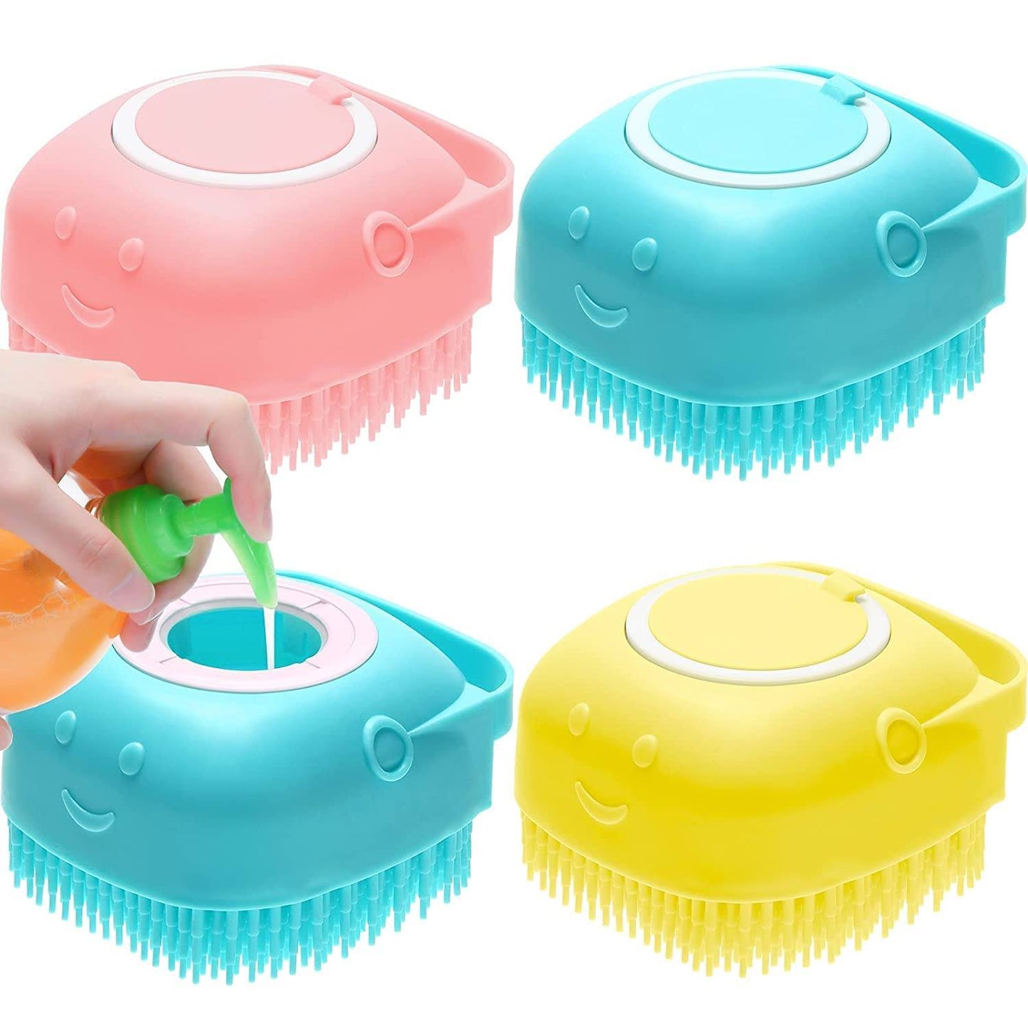 Silicone Deep Cleaning Shower Brush Personal Care Every Day And Night 