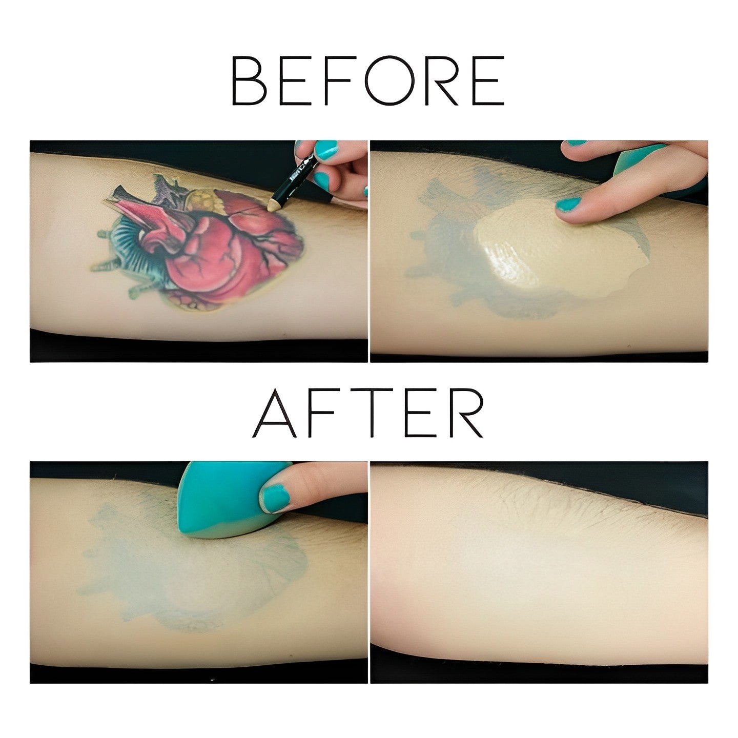 3 Color Tattoo Cream Concealer Make-up Every Day And Night 